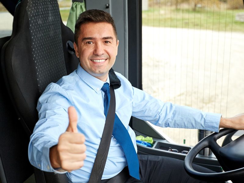 Choferes de GR Transportes