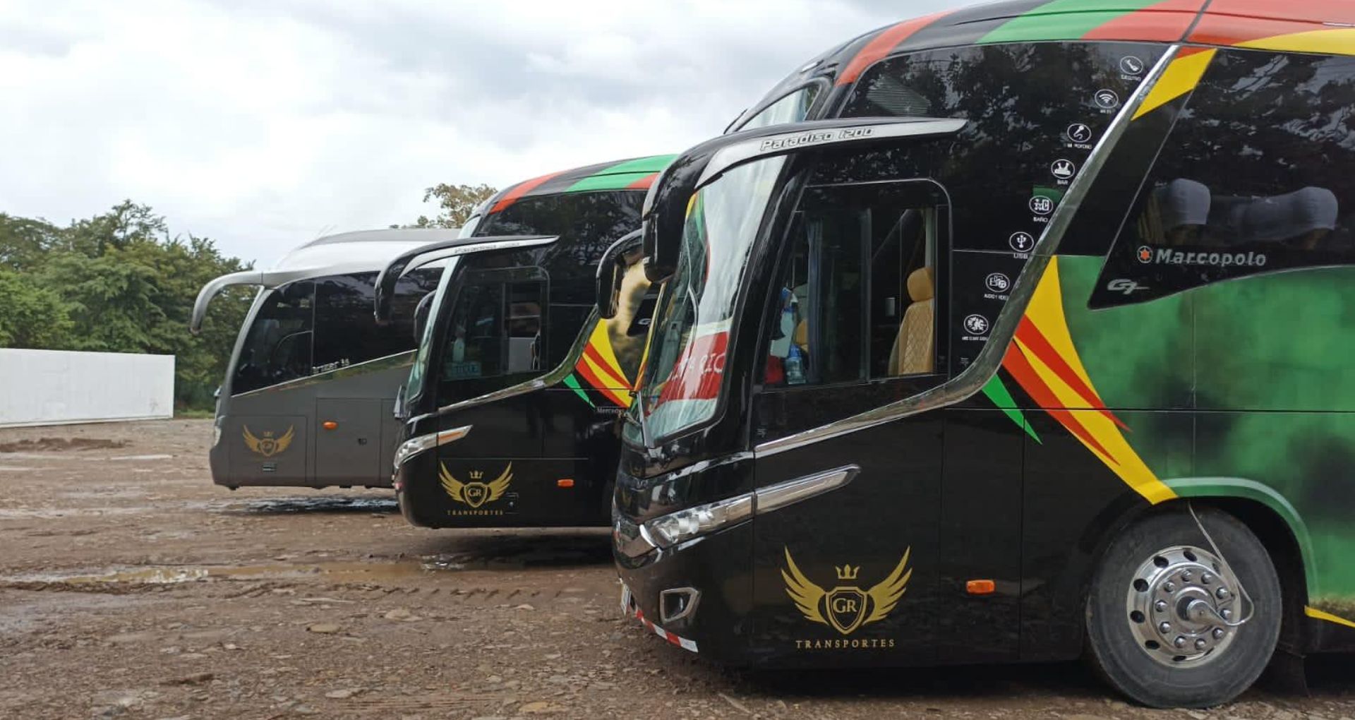 GR Transportes flota de buses GR Transportes flota de buses